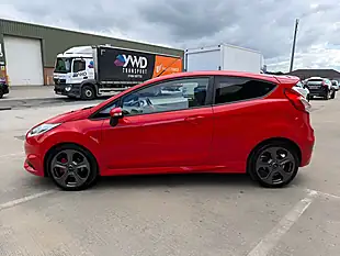 Used 2017 Ford Fiesta ST-3 Red - Interior and Exterior details 8