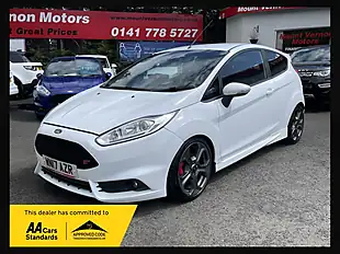 Used 2017 Ford Fiesta ST-3 White - Interior and Exterior details 2