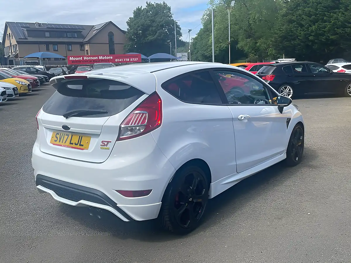 Used 2017 Ford Fiesta ST-3 White - Interior and Exterior details 8