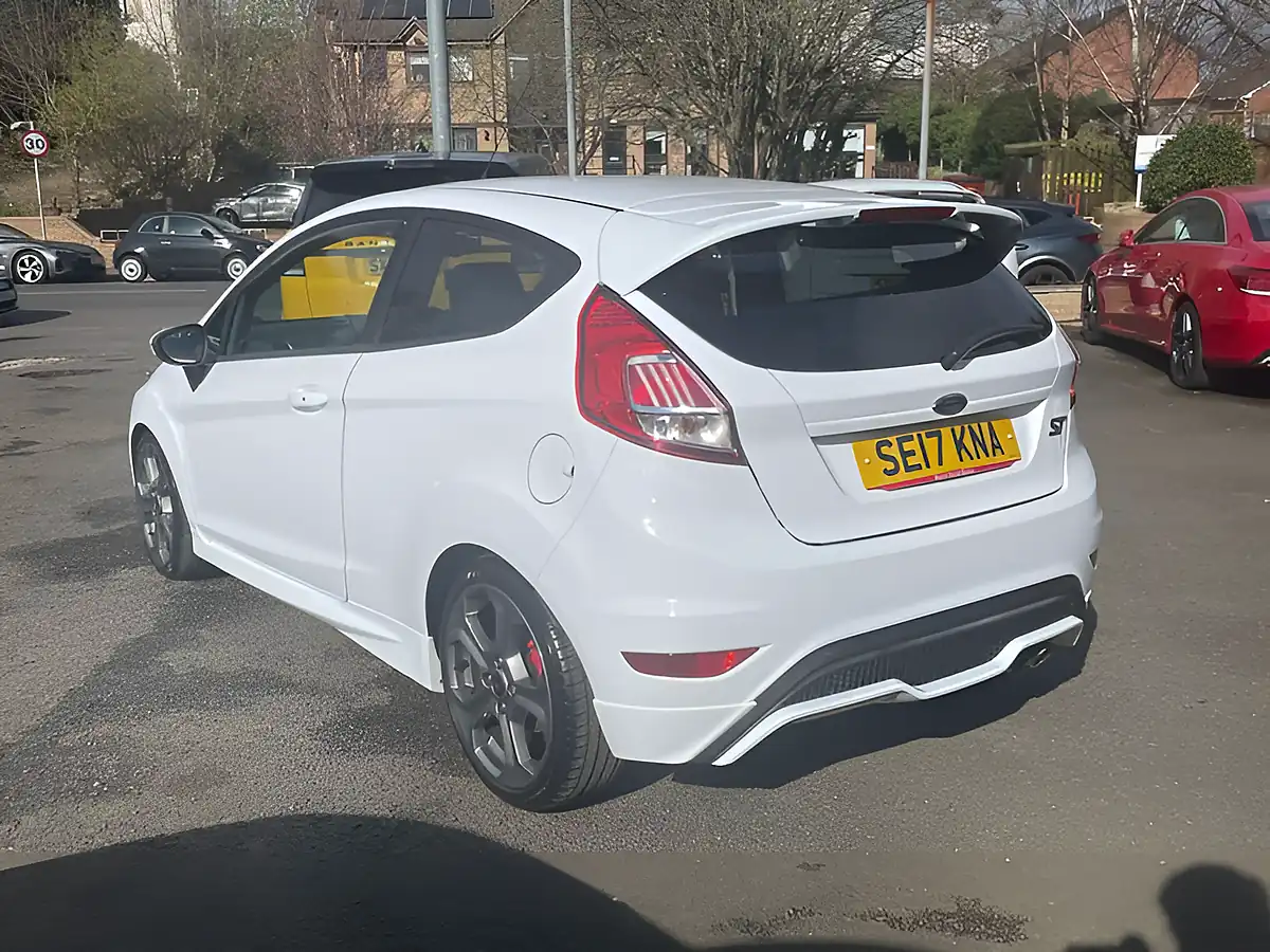 Used 2017 Ford Fiesta ST-3 White - Interior and Exterior details 6