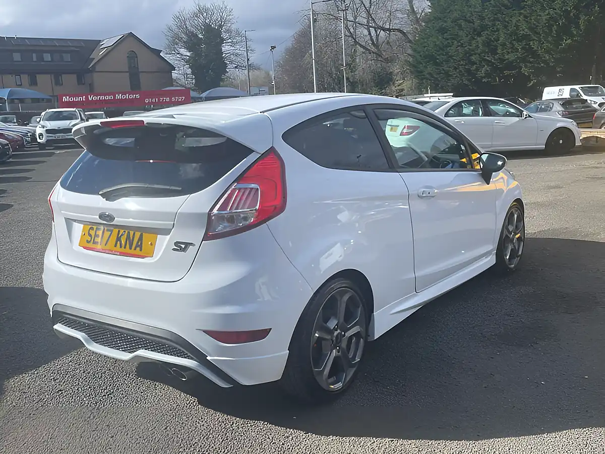 Used 2017 Ford Fiesta ST-3 White - Interior and Exterior details 7