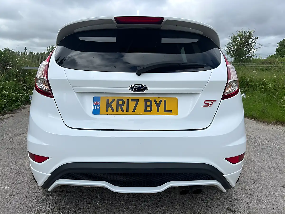 Used 2017 Ford Fiesta ST-3 White - Interior and Exterior details 10