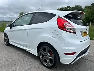 Used 2017 Ford Fiesta ST-3 White - Interior and Exterior details 12