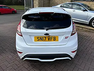 Used 2017 Ford Fiesta ST-3 White - Interior and Exterior details 9