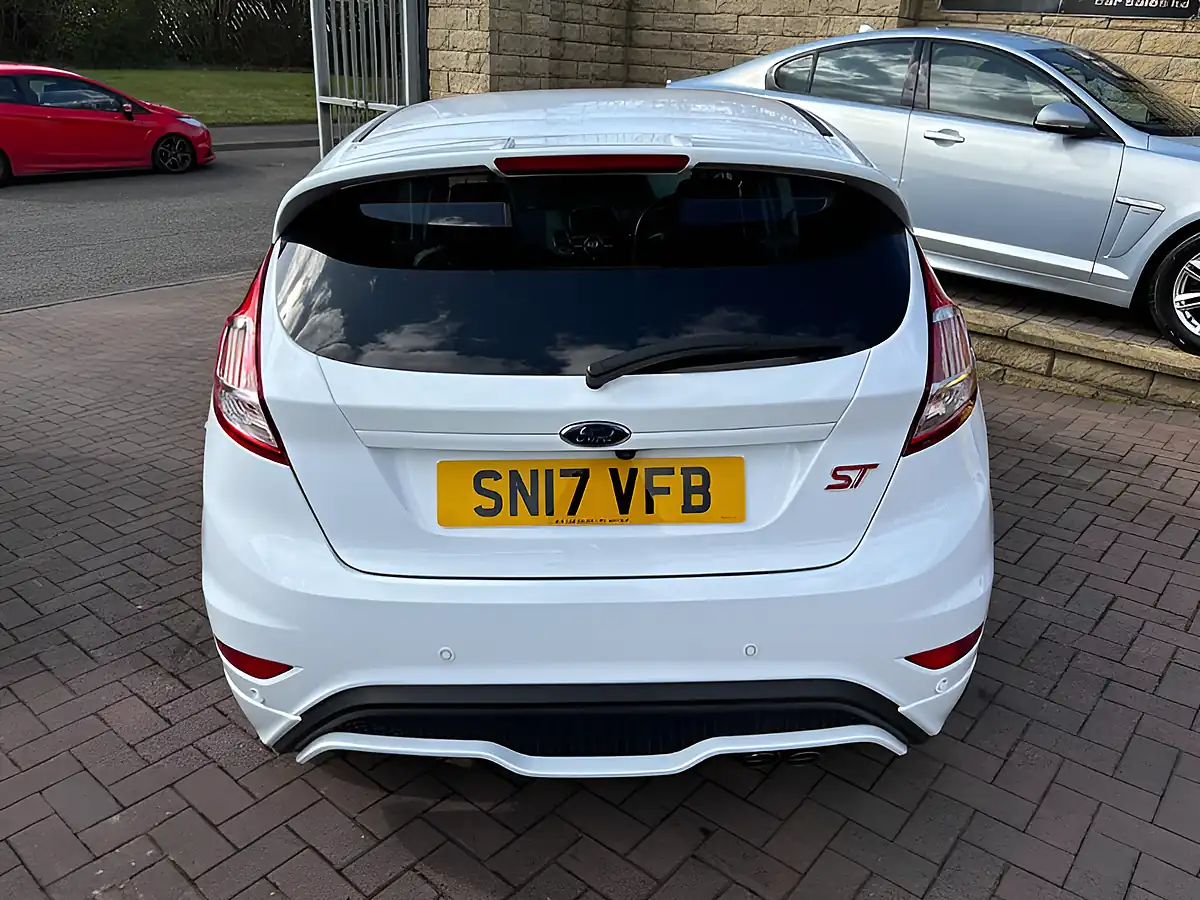 Used 2017 Ford Fiesta ST-3 White - Interior and Exterior details 9