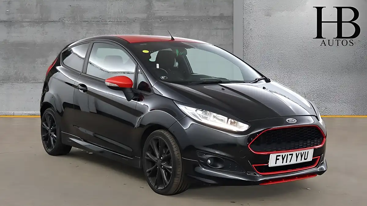 Used 2017 Ford Fiesta ST-Line Black - Front View