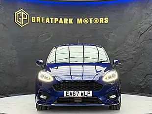 Used 2017 Ford Fiesta ST-Line Blue - Interior and Exterior details 2