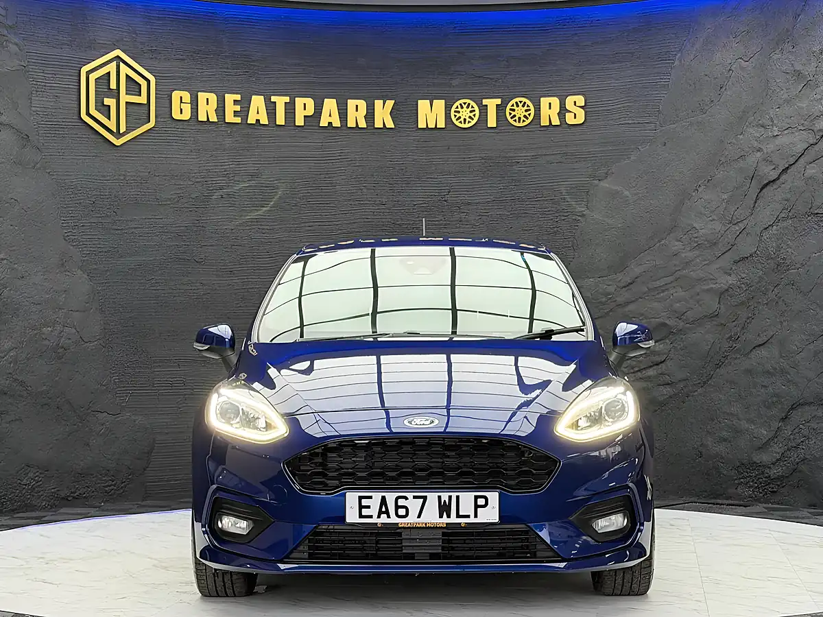 Used 2017 Ford Fiesta ST-Line Blue - Interior and Exterior details 2