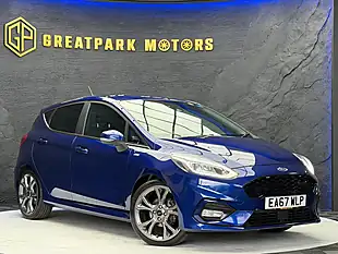 Used 2017 Ford Fiesta ST-Line Blue - Interior and Exterior details 3