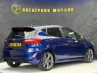 Used 2017 Ford Fiesta ST-Line Blue - Interior and Exterior details 5
