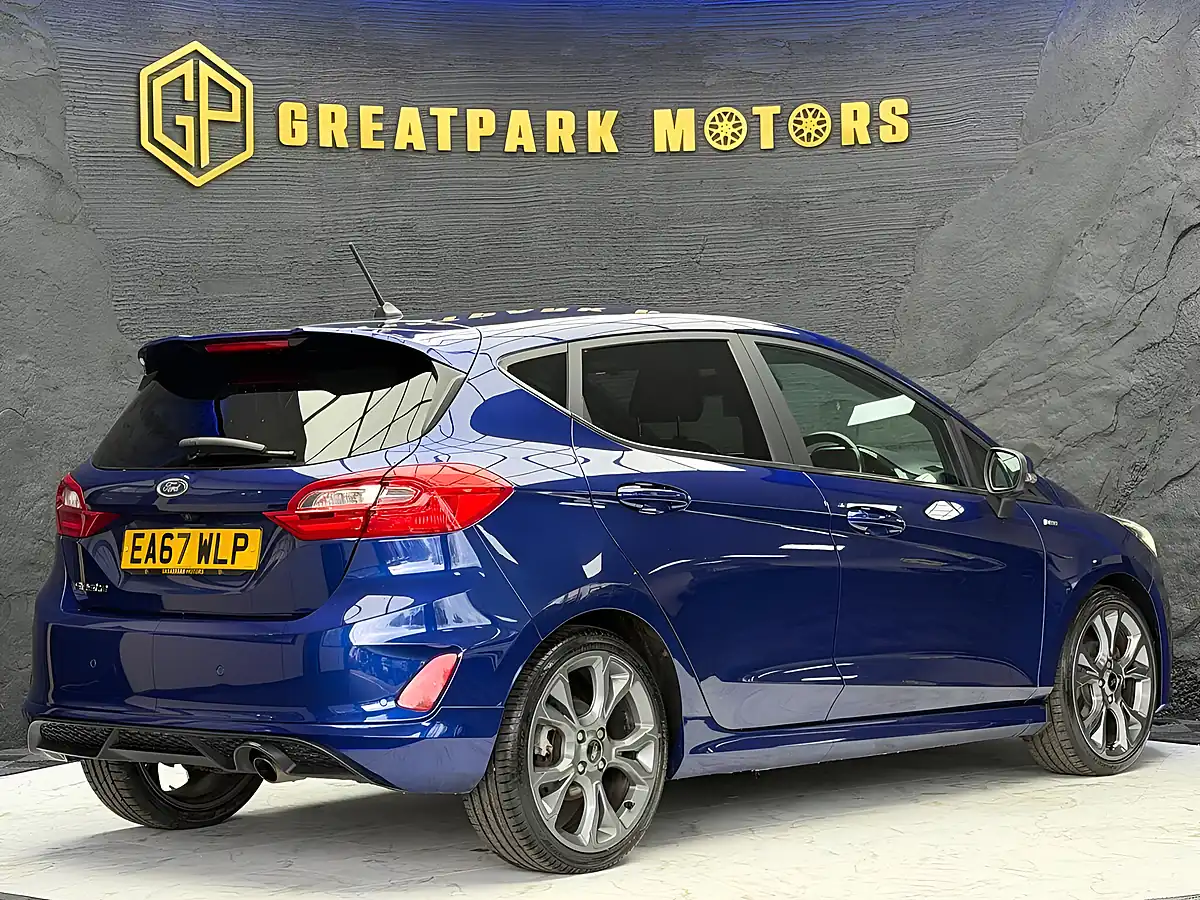 Used 2017 Ford Fiesta ST-Line Blue - Interior and Exterior details 5