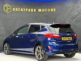 Used 2017 Ford Fiesta ST-Line Blue - Interior and Exterior details 7