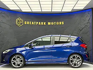 Used 2017 Ford Fiesta ST-Line Blue - Interior and Exterior details 8