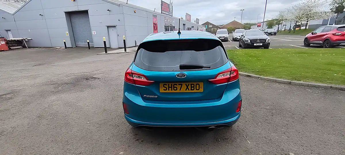 Used 2017 Ford Fiesta ST-Line Blue - Interior and Exterior details 4