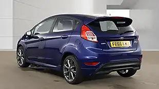 Used 2017 Ford Fiesta ST-Line Blue - Interior and Exterior details 4