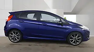 Used 2017 Ford Fiesta ST-Line Blue - Interior and Exterior details 6