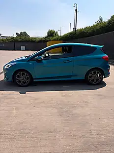 Used 2017 Ford Fiesta ST-Line Blue - Interior and Exterior details 2