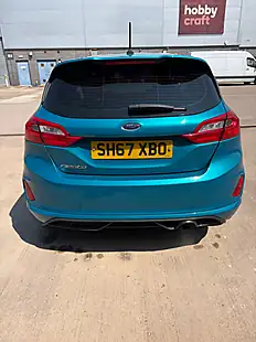 Used 2017 Ford Fiesta ST-Line Blue - Interior and Exterior details 4