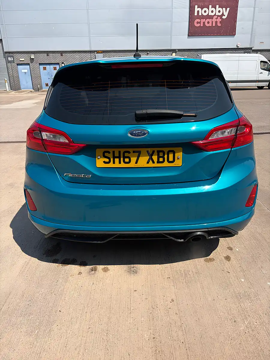 Used 2017 Ford Fiesta ST-Line Blue - Interior and Exterior details 4