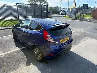 Used 2017 Ford Fiesta ST-Line Blue - Interior and Exterior details 4
