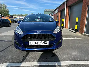 Used 2017 Ford Fiesta ST-Line Blue - Interior and Exterior details 7