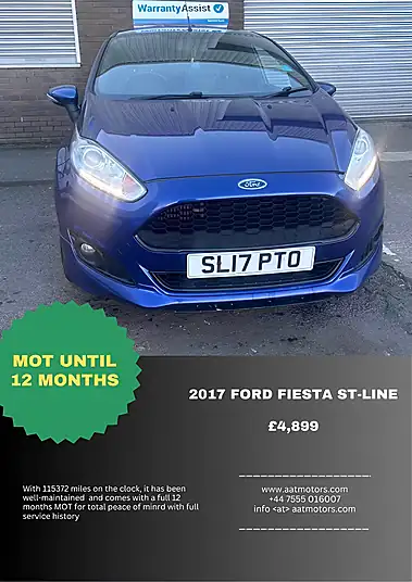 2017 Ford Fiesta ST-Line 1.0 EcoBoost