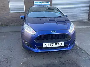 Used 2017 Ford Fiesta ST-Line Blue - Interior and Exterior details 2
