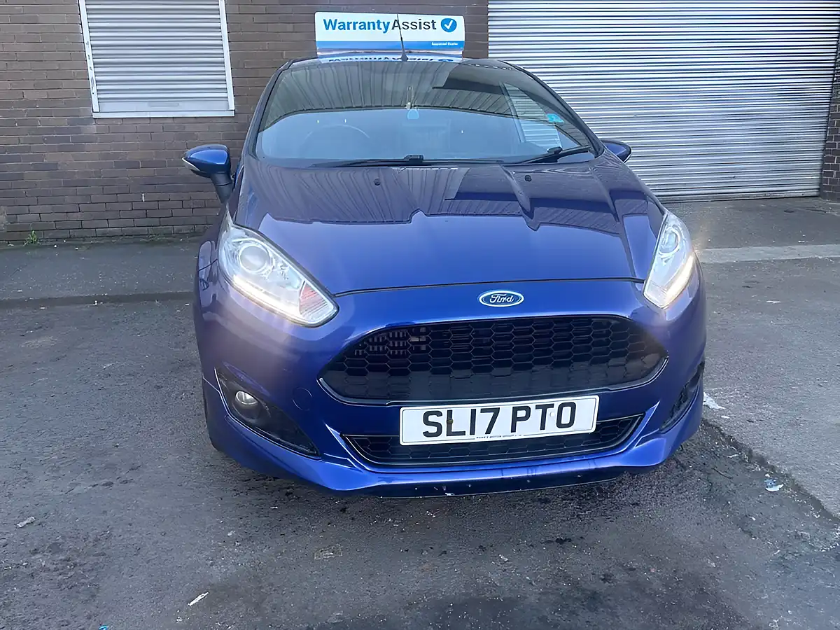 Used 2017 Ford Fiesta ST-Line Blue - Interior and Exterior details 2
