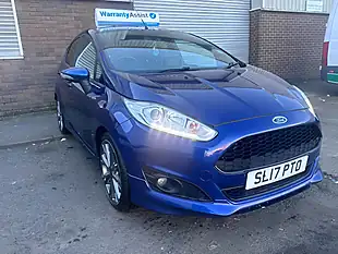 Used 2017 Ford Fiesta ST-Line Blue - Interior and Exterior details 4
