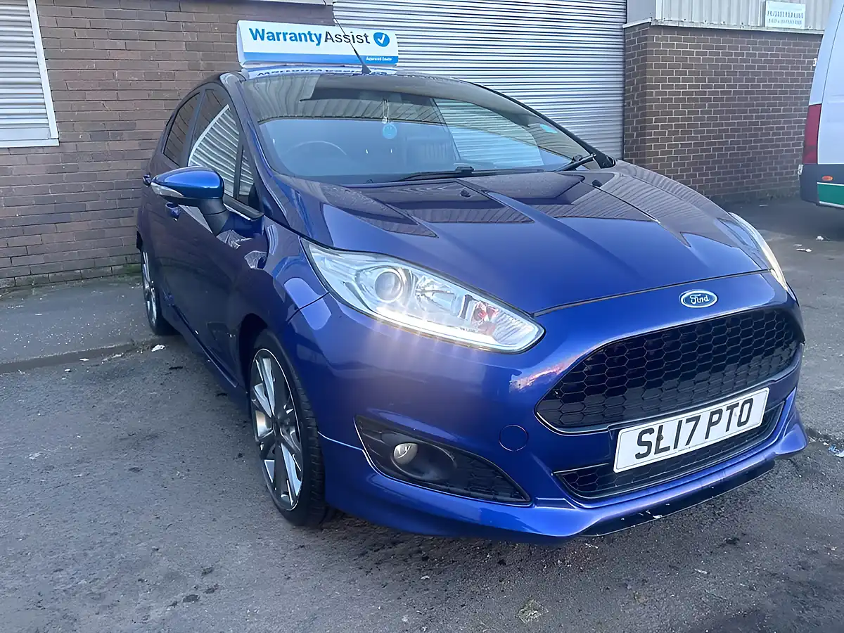 Used 2017 Ford Fiesta ST-Line Blue - Interior and Exterior details 4