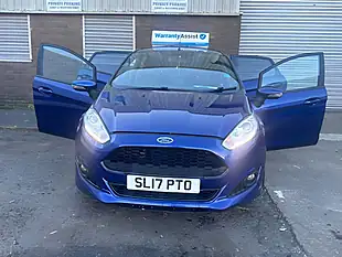 Used 2017 Ford Fiesta ST-Line Blue - Interior and Exterior details 6