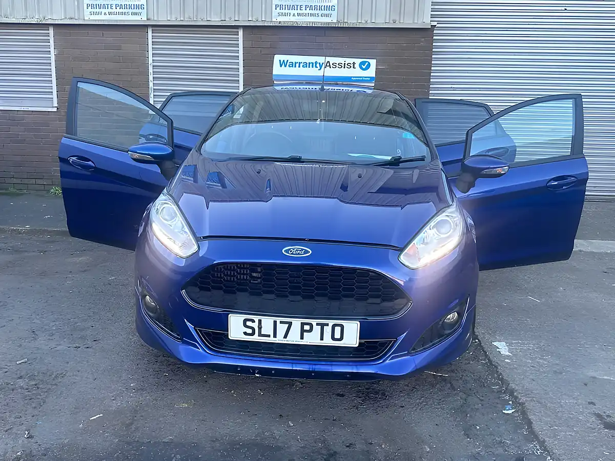 Used 2017 Ford Fiesta ST-Line Blue - Interior and Exterior details 6