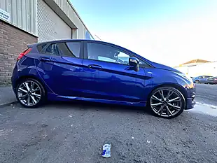Used 2017 Ford Fiesta ST-Line Blue - Interior and Exterior details 7