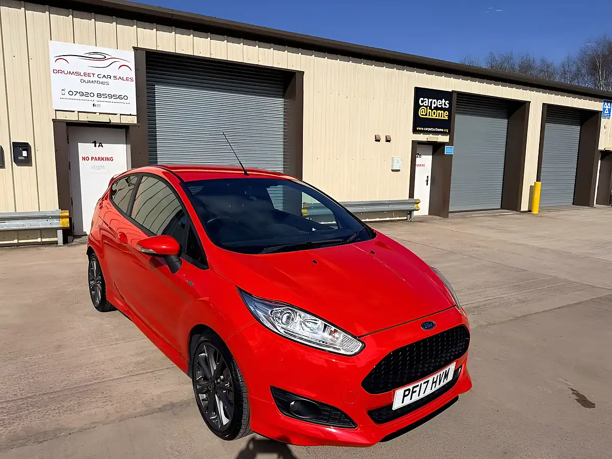 Used 2017 Ford Fiesta ST-Line Red - Interior and Exterior details 2