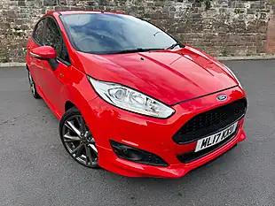 Used 2017 Ford Fiesta ST-Line Red - Interior and Exterior details 3