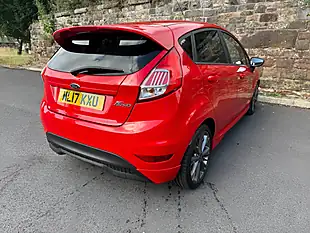 Used 2017 Ford Fiesta ST-Line Red - Interior and Exterior details 9