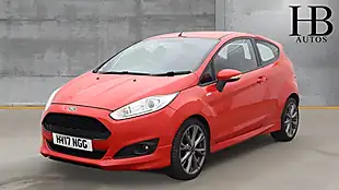 Used 2017 Ford Fiesta ST-Line Red - Interior and Exterior details 2