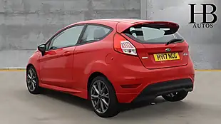 Used 2017 Ford Fiesta ST-Line Red - Interior and Exterior details 4
