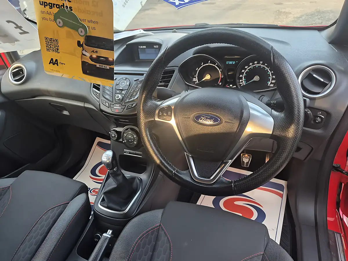 Used 2017 Ford Fiesta ST-Line Red - Interior and Exterior details 10