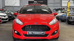 Used 2017 Ford Fiesta ST-Line Red Red - Interior and Exterior details 3