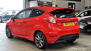 Used 2017 Ford Fiesta ST-Line Red Red - Interior and Exterior details 7
