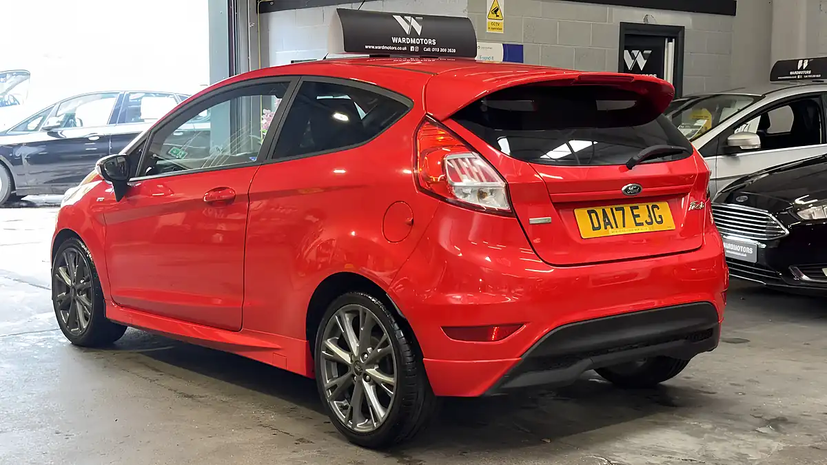 Used 2017 Ford Fiesta ST-Line Red Red - Interior and Exterior details 7
