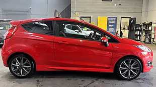 Used 2017 Ford Fiesta ST-Line Red Red - Interior and Exterior details 8