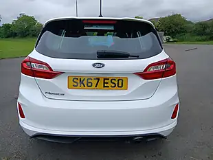 Used 2017 Ford Fiesta ST-Line White - Interior and Exterior details 9