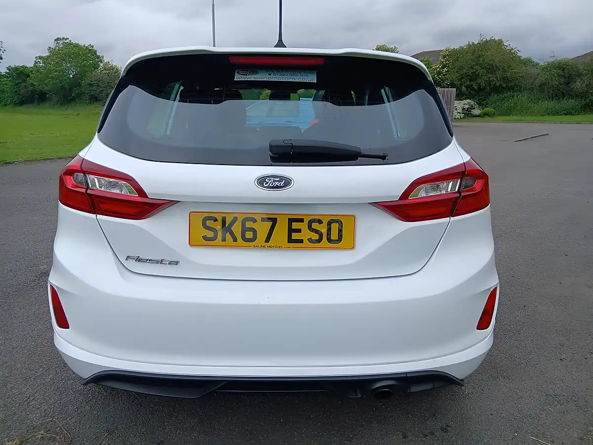 Used 2017 Ford Fiesta ST-Line White - Interior and Exterior details 9
