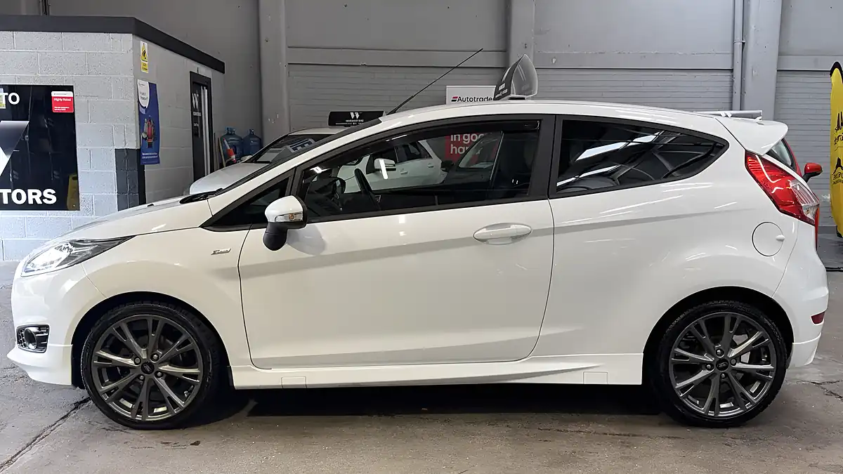 Used 2017 Ford Fiesta ST-Line White White - Interior and Exterior details 2