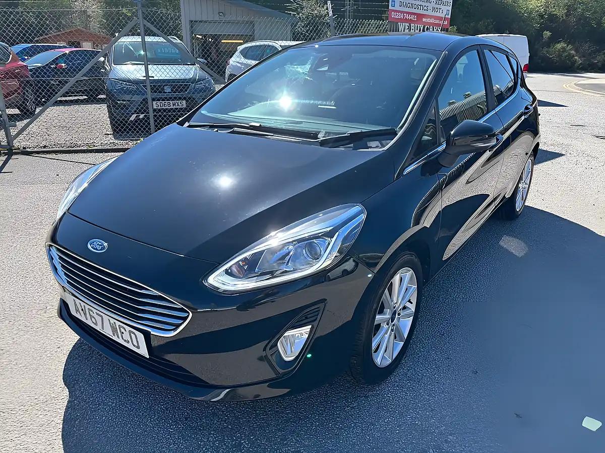 Used 2017 Ford Fiesta Titanium Black - Interior and Exterior details 14