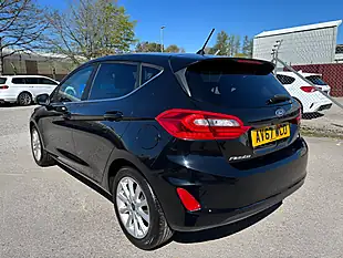 Used 2017 Ford Fiesta Titanium Black - Interior and Exterior details 4