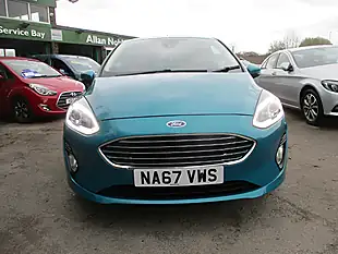 Used 2017 Ford Fiesta Titanium Blue - Interior and Exterior details 2