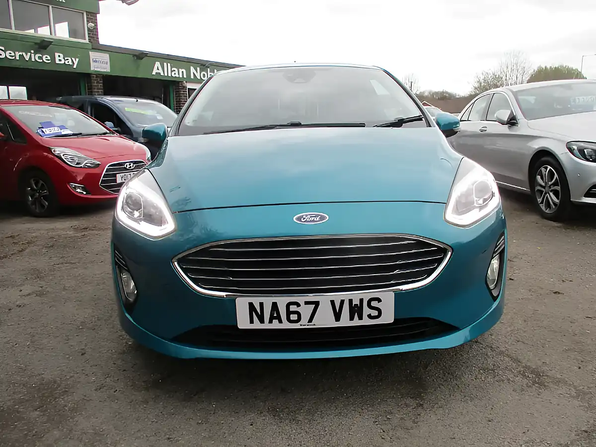 Used 2017 Ford Fiesta Titanium Blue - Interior and Exterior details 2